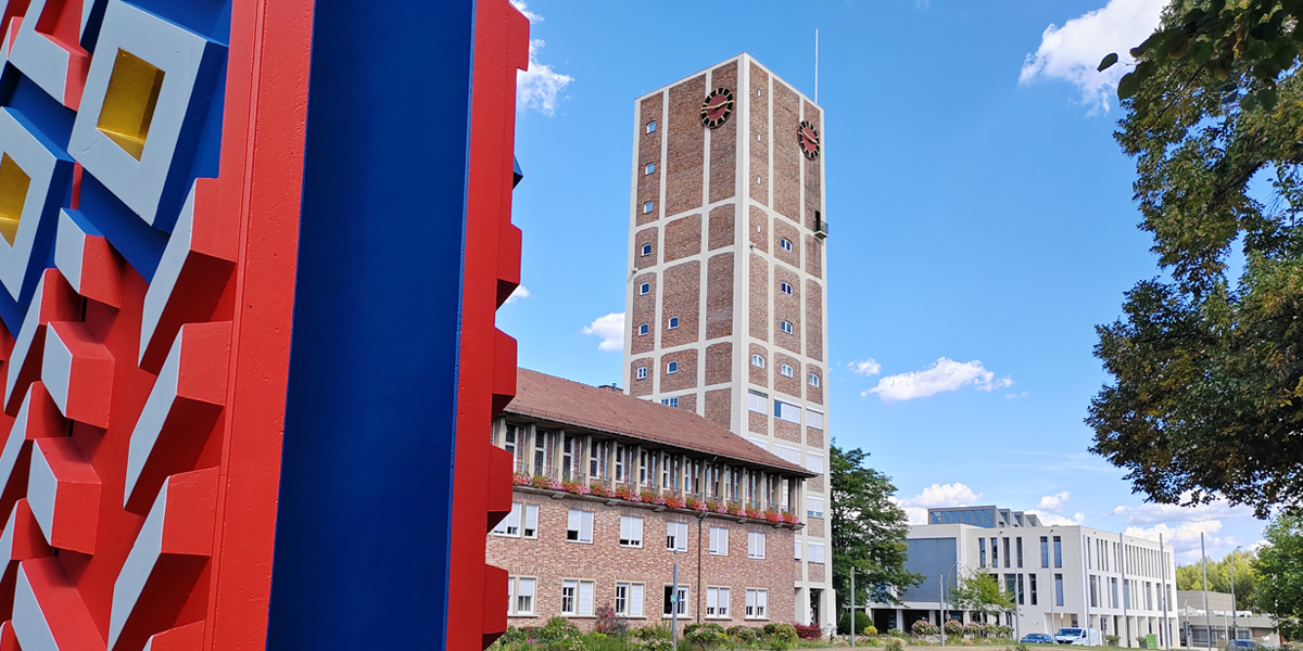 Skulptur, Rathaus Kornwestheim und Kulturzentrum K